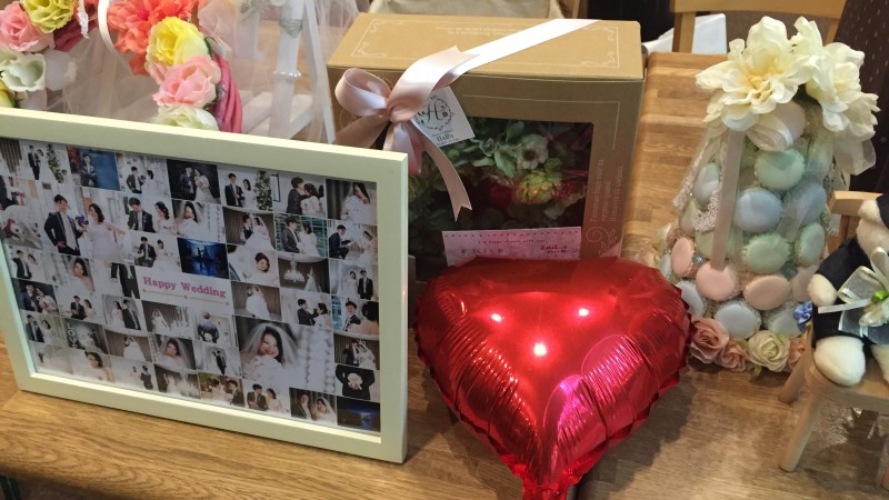 結婚パーティーにて