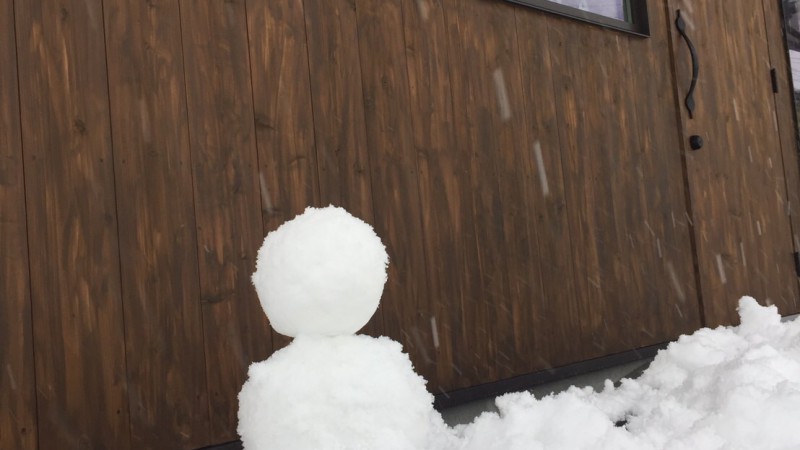 雪だるま作ろう