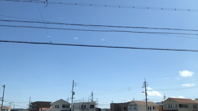 気持ちのいい朝です